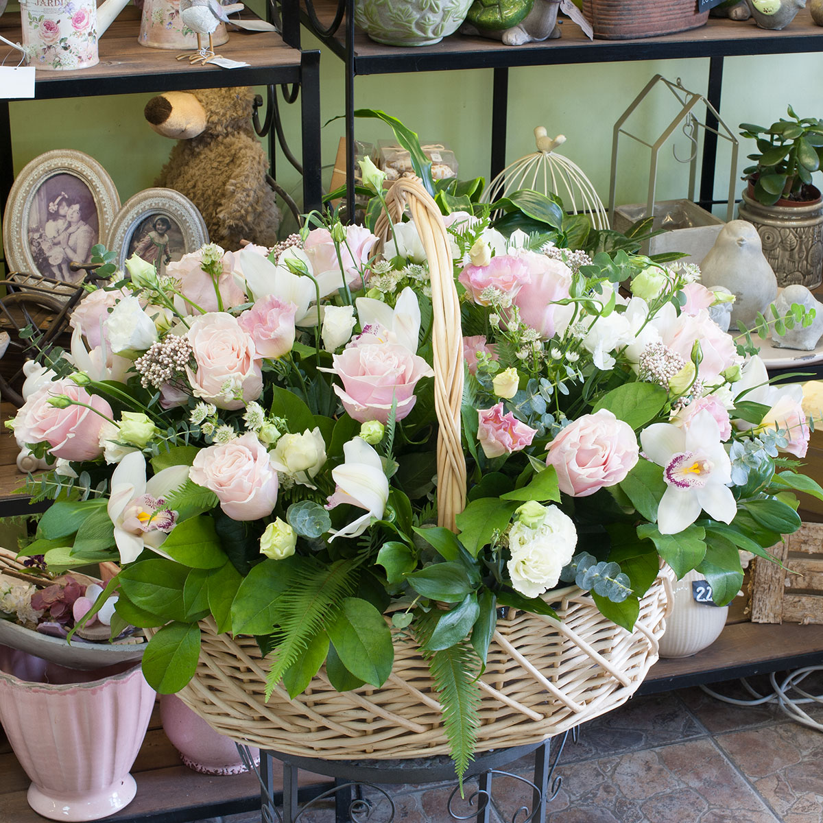 Цветы В Корзине Нижний Новгород Купить